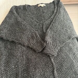 Lovestitch Charcoal Knit Top